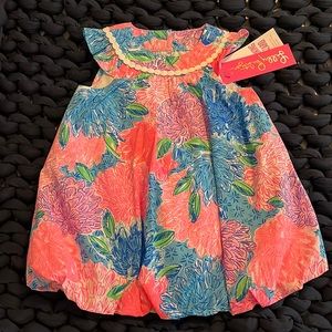 lilly pulitzer girls dress 18-24 mos pink